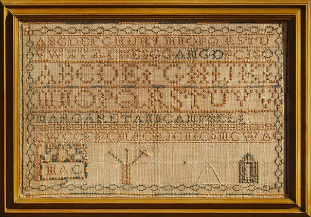 Margaret Ann Campbell sampler