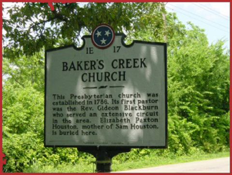 Bakers Creek Cemetery - Mary Blount Chapter, NSDAR