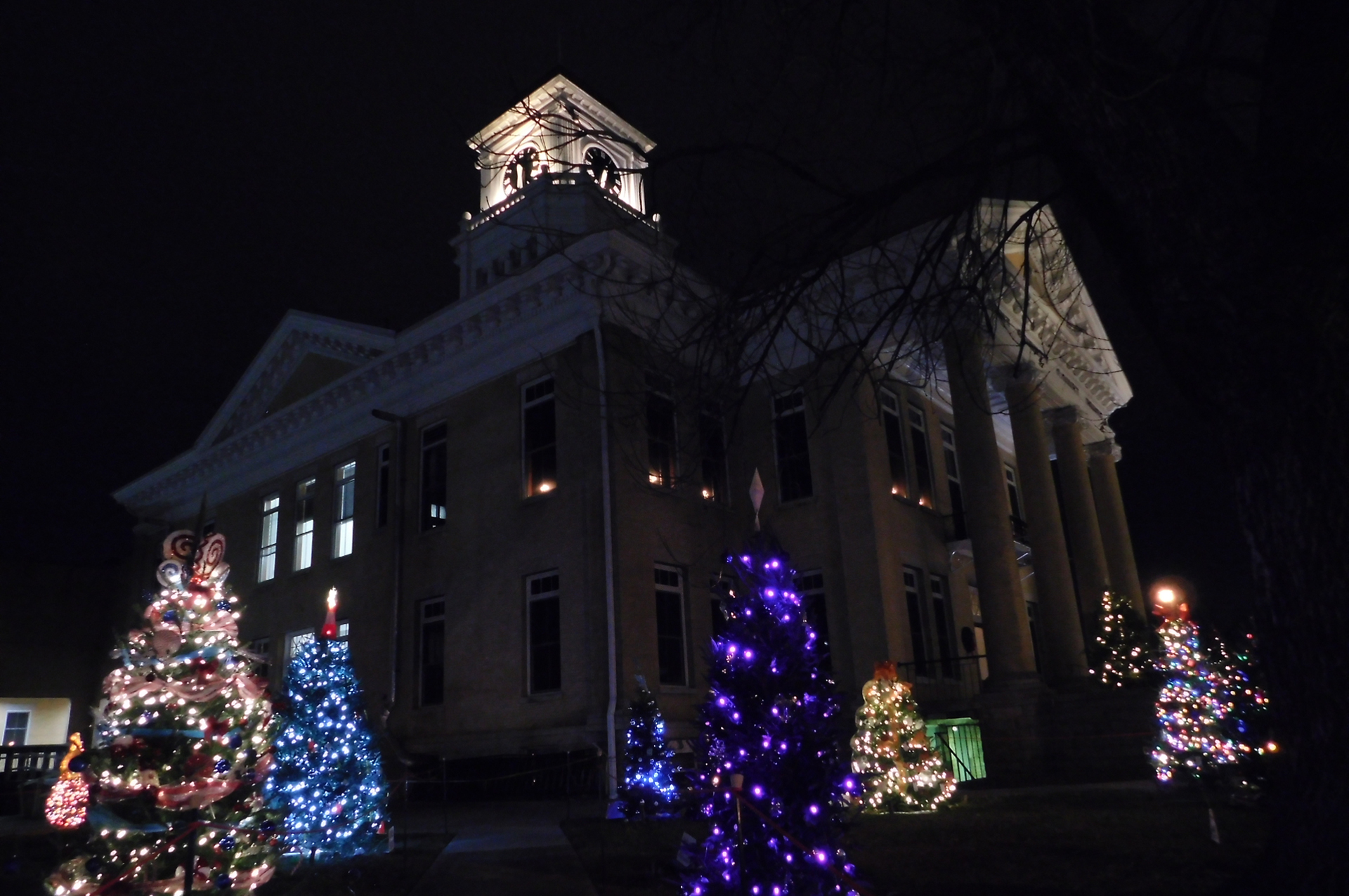 Courthouse at Christmas