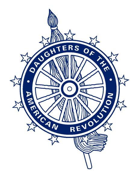 Blue DAR Print Insignia 280C (1) - John Sevier - Sarah Hawkins Chapter ...